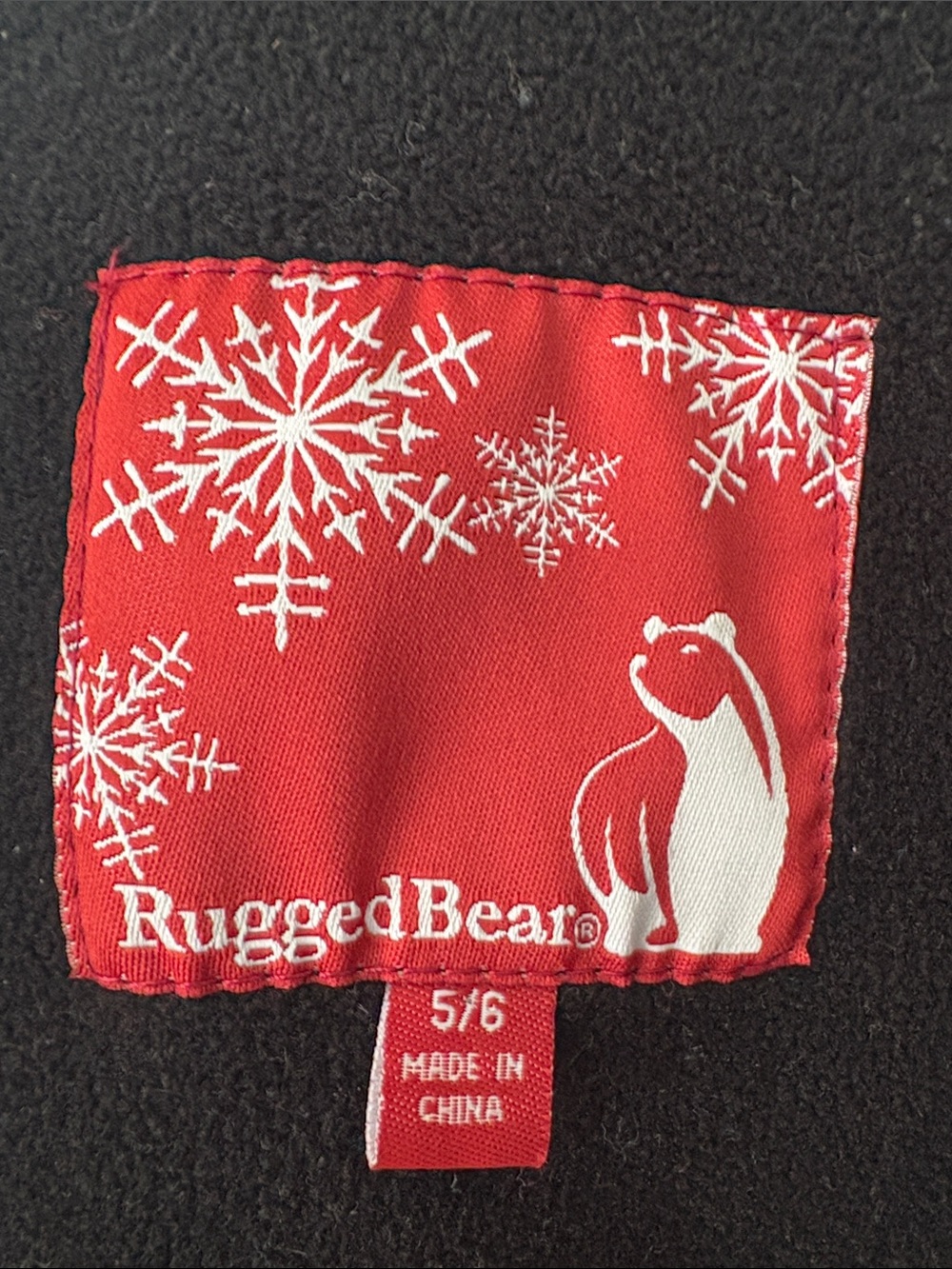 Rugged Bear Black and Hot Pink Girls Snow Bib Pants Kids size 5/6 - Picture 11 of 14